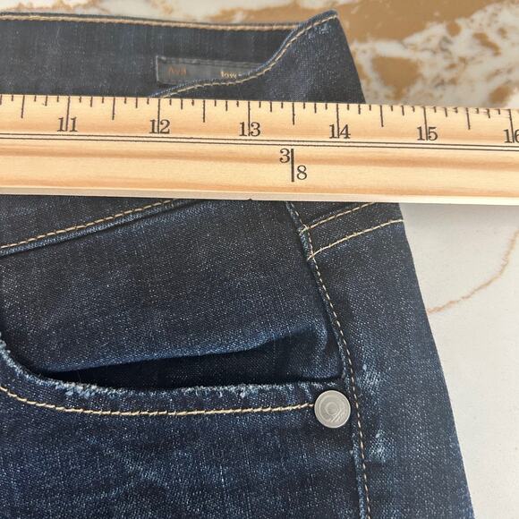Citizens of Humanity COH Ava SZ26 Low Rise Jeans Straight Leg Dark Wash - Picture 9 of 11